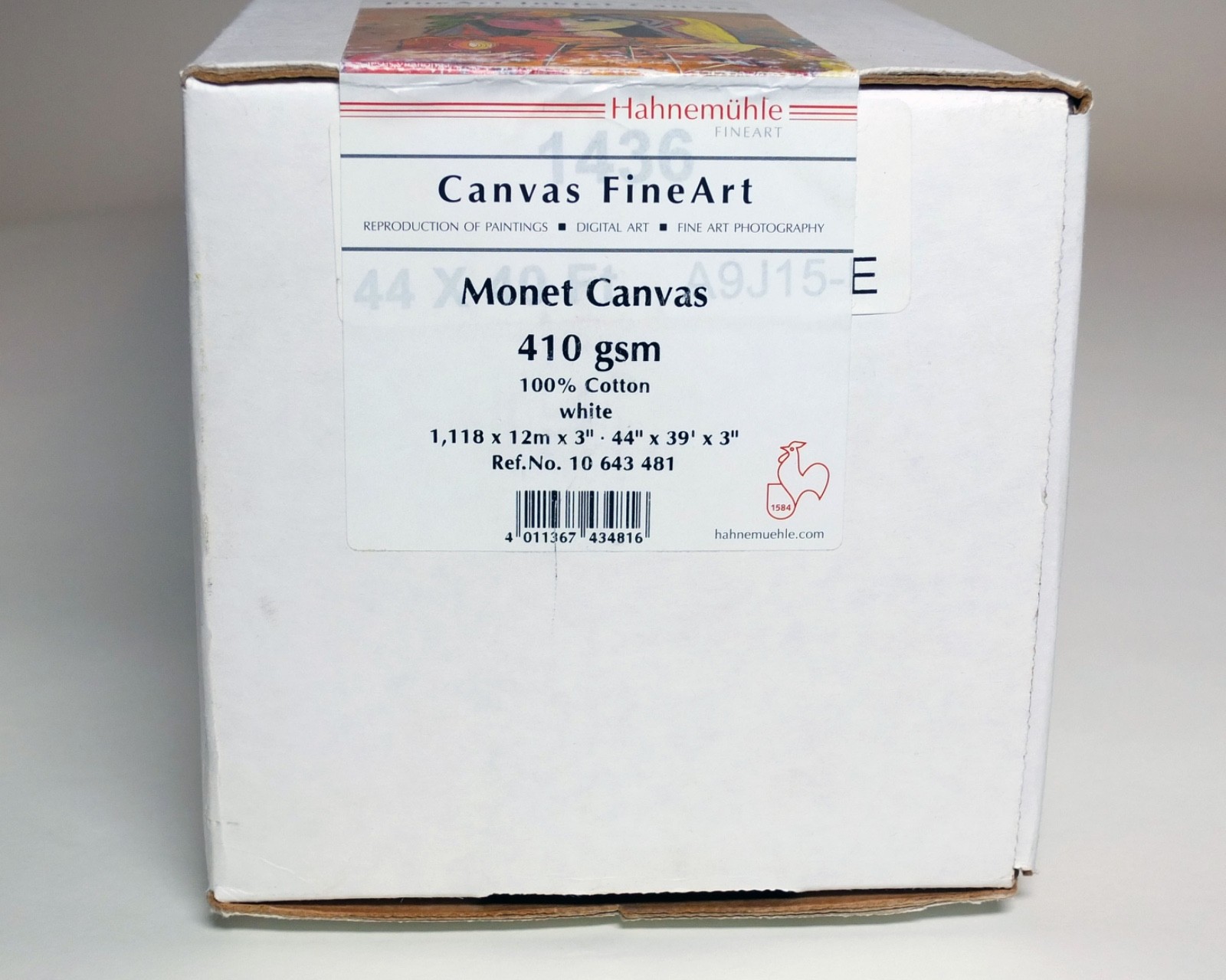 Hahnemule Large Format Paper Bamboo Canvas Rag Baryta Monet Rolls 44″ x 39′ NEW