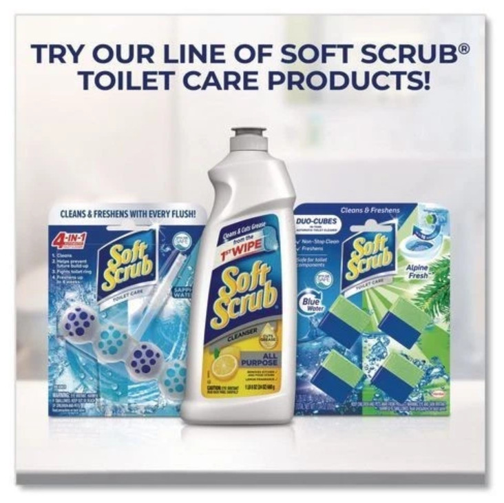 All Purpose Surface Cleanser, Commercial, Lemon Scent, 36 oz Bottle, 6/Carton