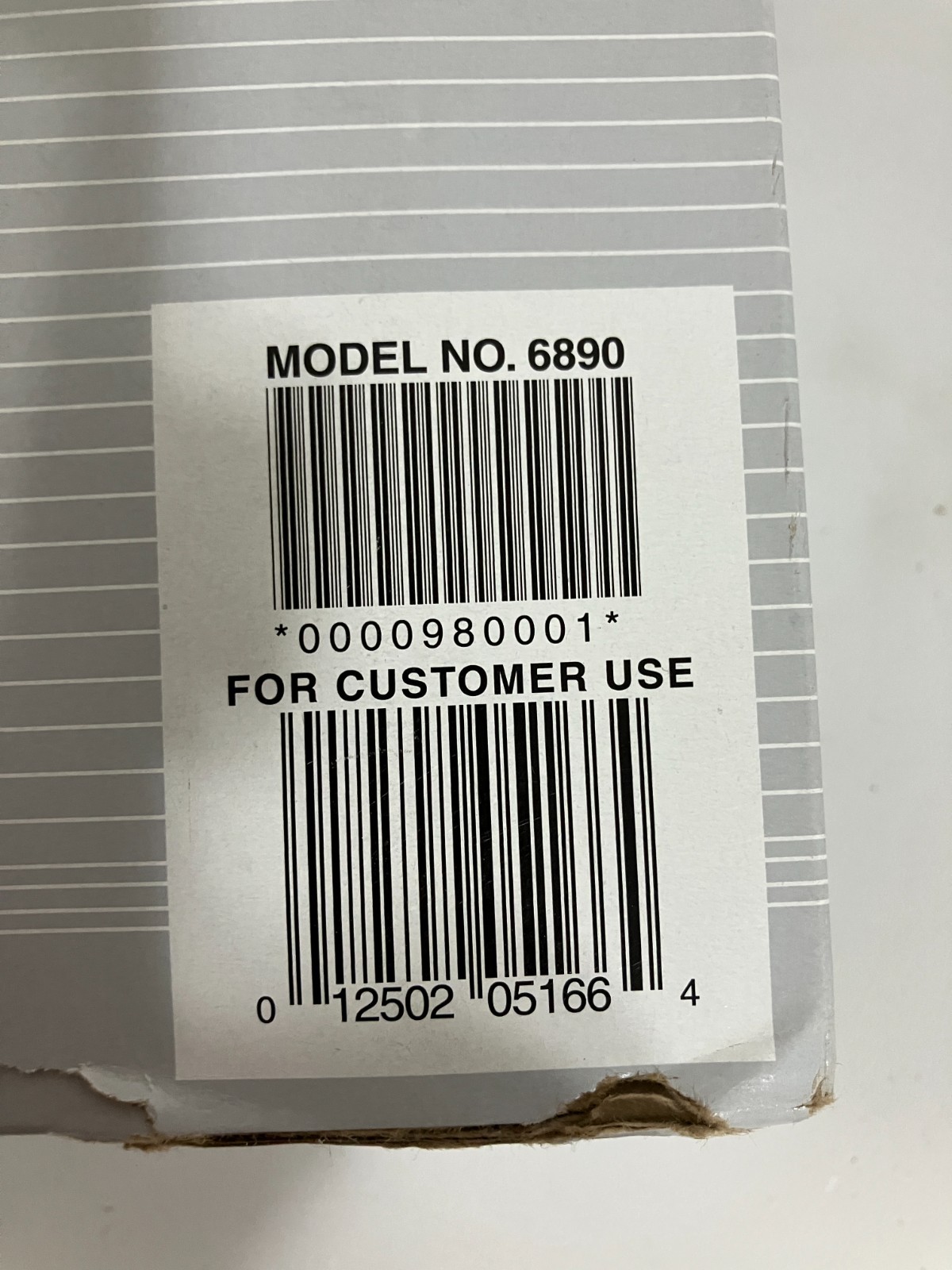 Brother 6890 Thermal Plus Fax Paper, 8-1/2 in x 98 ft, 1-in Core