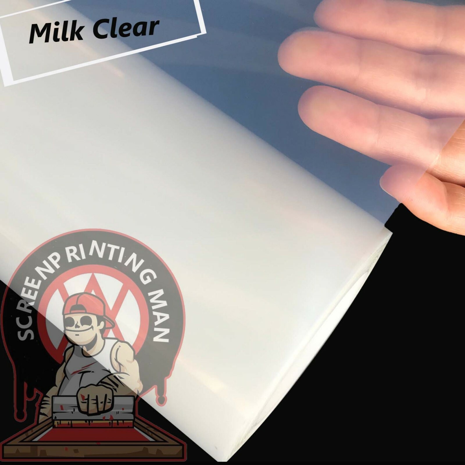 13×19，100 sheets，Waterproof Inkjet Instant-Dry Screen Printing Transparency Film