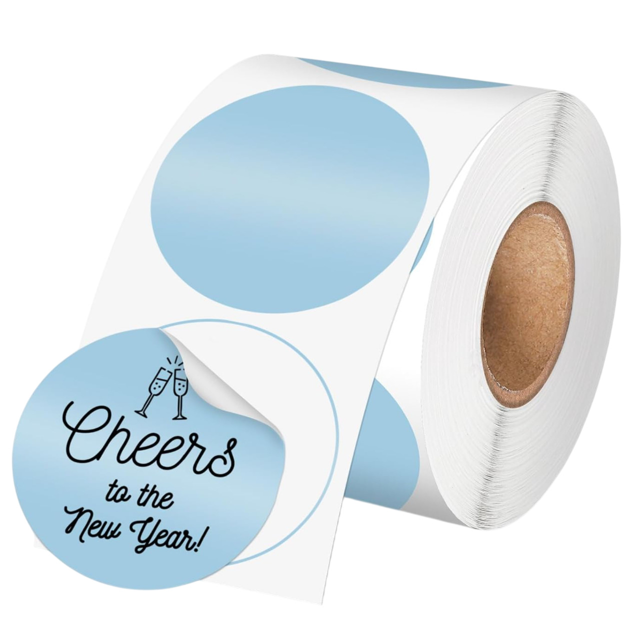 Phomemo Blue Circle Thermal Sticker Labels Round Direct 2 in (50 mm) 750 Labels