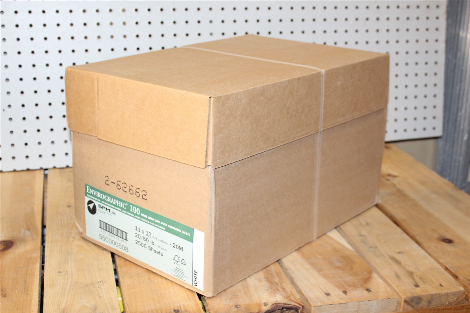 One Case 11×17 Envirographic 100 – 20/50 lb. Multipurpose Printer/Copier Paper