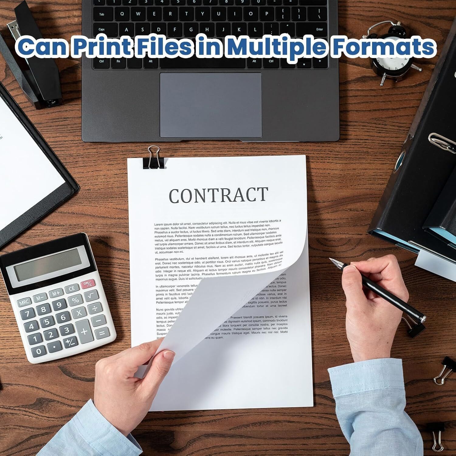 2-10 Rolls A4 Thermal Printer Paper 8.5″ x 11″ US Letter Size for M08F M832 M834