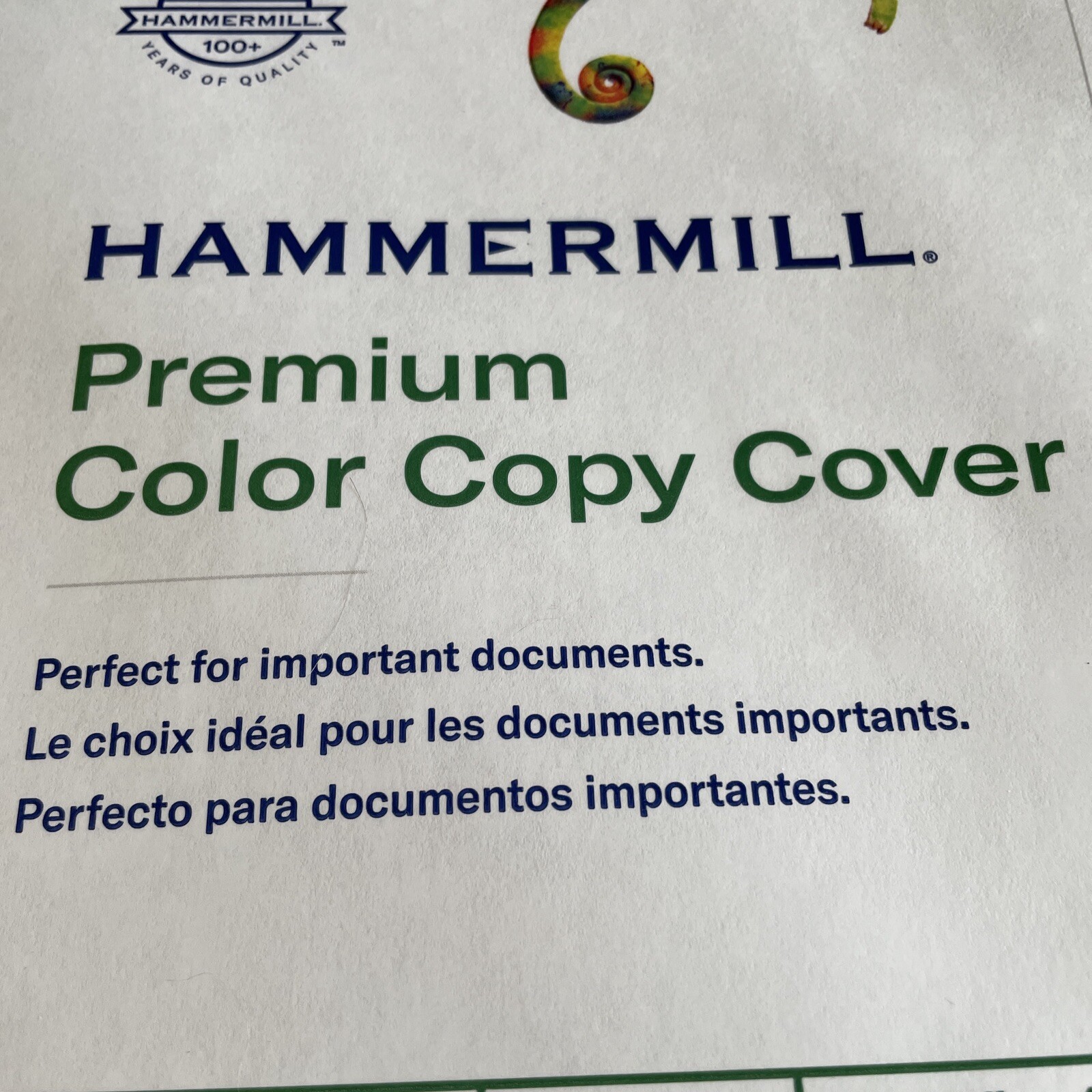 Hammermill 122556 Premium Color Copy Cover 60lb 100 Brightness 250 Sheets 17×11”