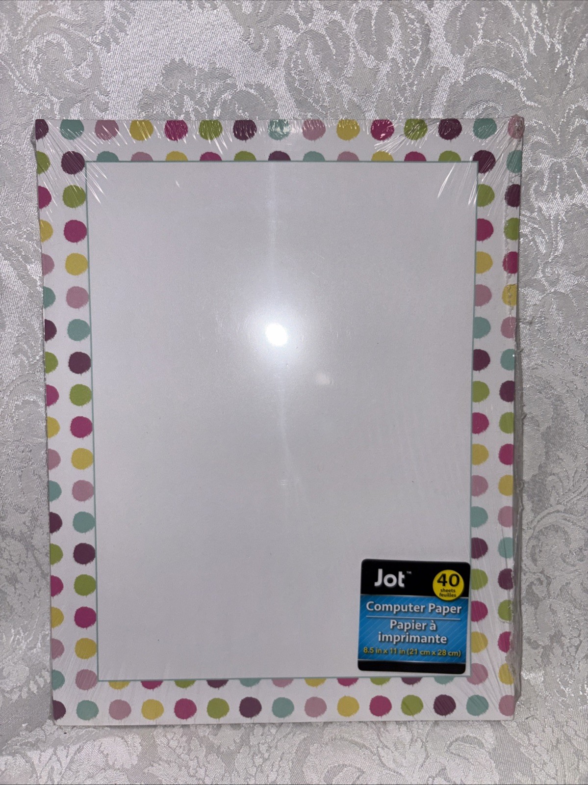 MultiColor Balloon Border 40 Sheets 8.5 x 11 in (21×28cm) So Festive! Brand New