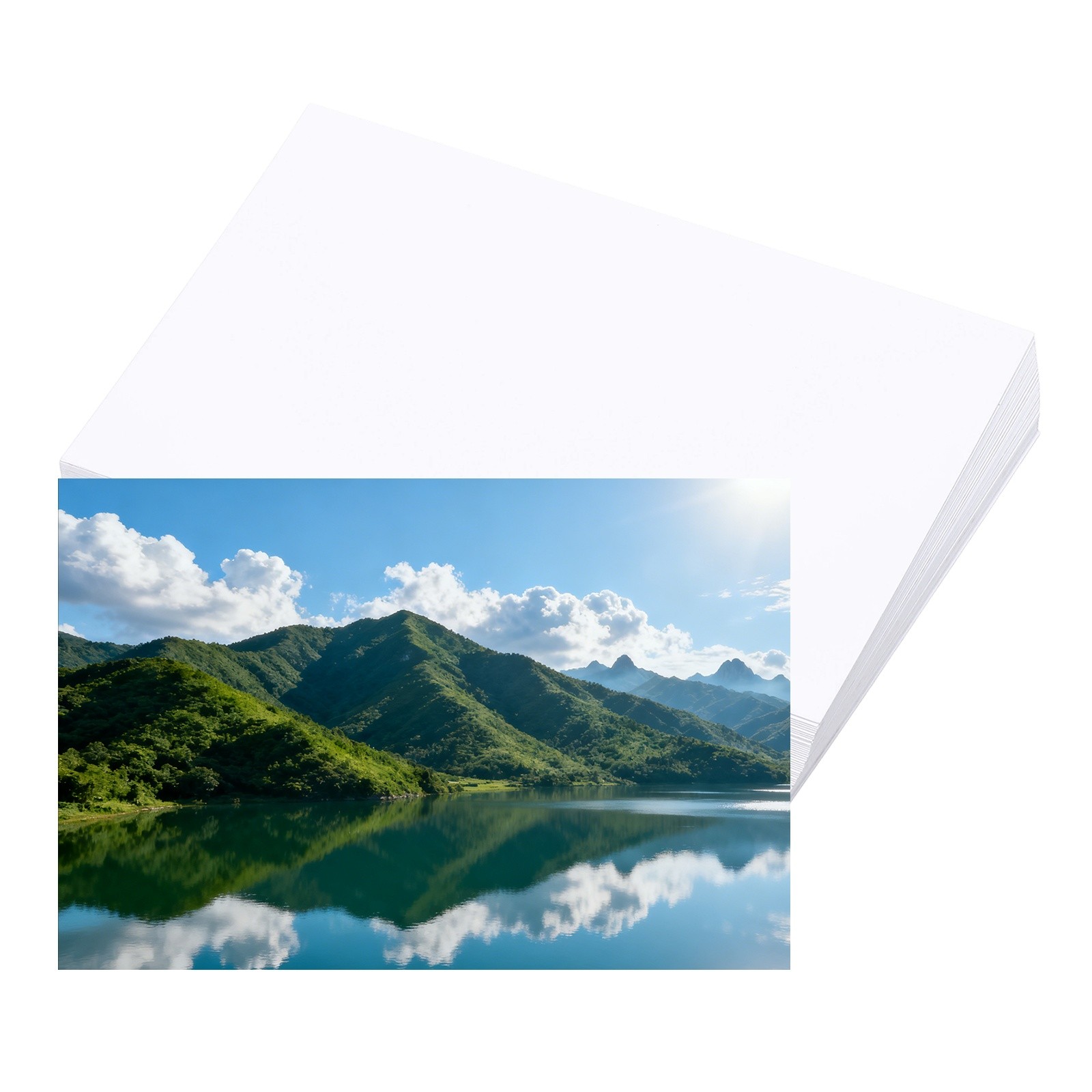 6″x4″ RC Glossy Photo Paper, 50 Sheets Inkjet Photo Paper 260GSM Resin Coated