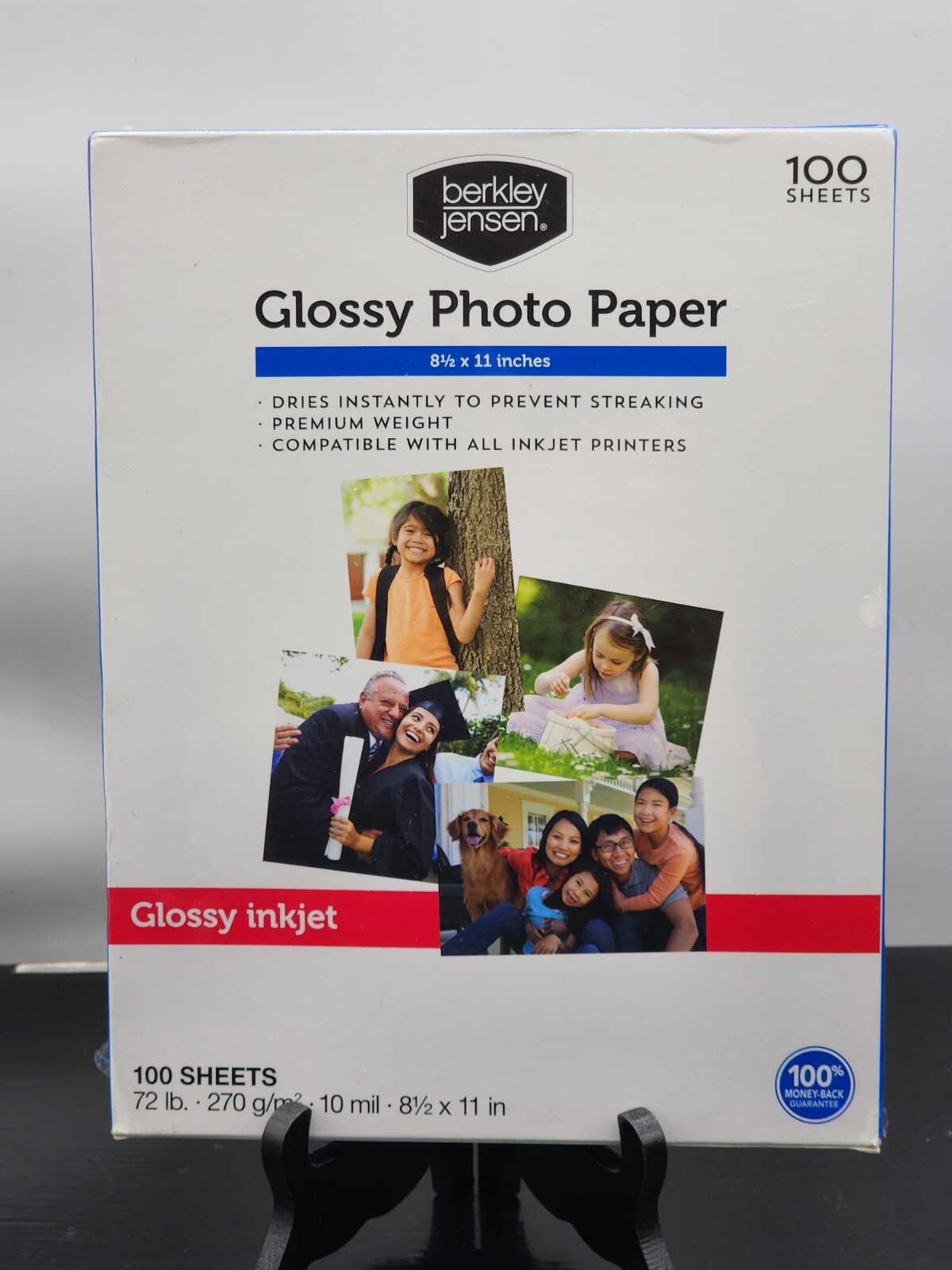 Real Photograph Quality Photo Paper Glossy 100 Sheets 8.5 x 11 Inkjet NEW