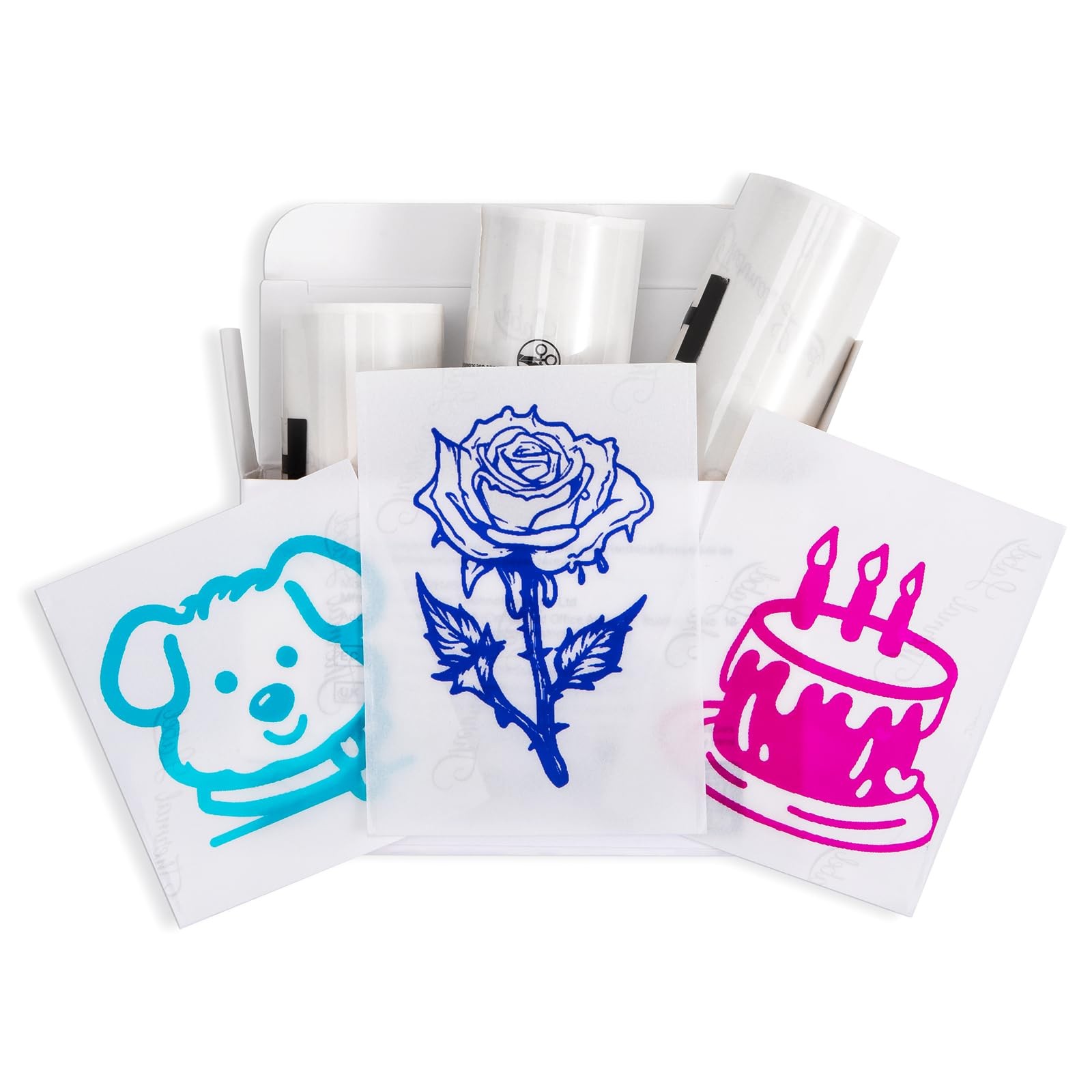 Memoking T02 Color Sticker Paper Colorful Transparent Sticky Paper Refill Co…