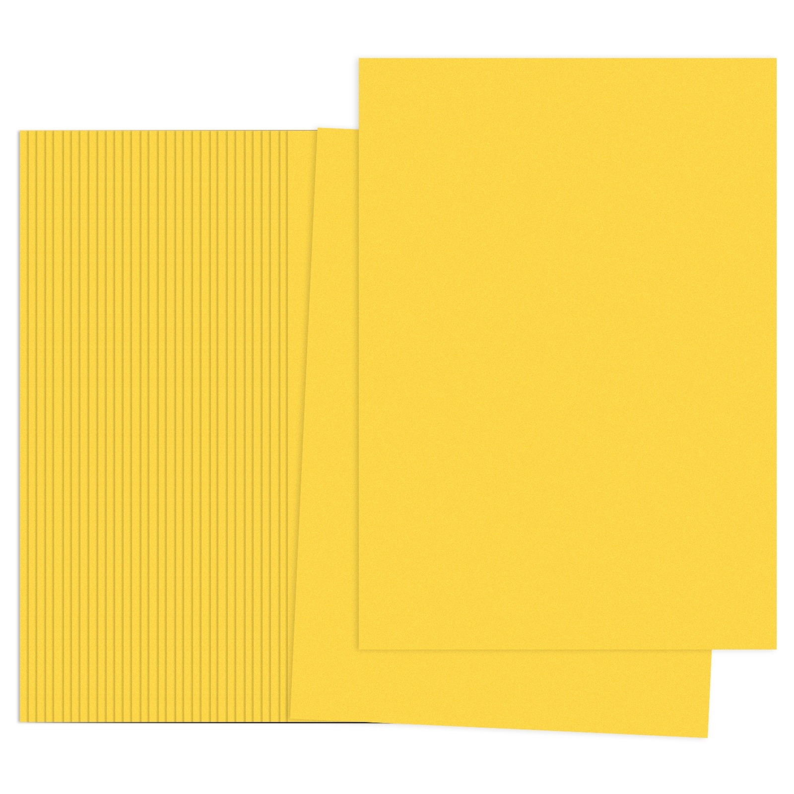 Golden Yellow Color Copy Paper, 100 Sheets 11.7×8.3″ A4 70gsm