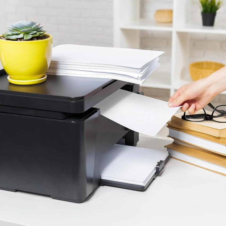 30 Pcs Printer Cleaning Sheet 8.5 X 11 Inch Scanner Cleaning Sheets Laser Printe