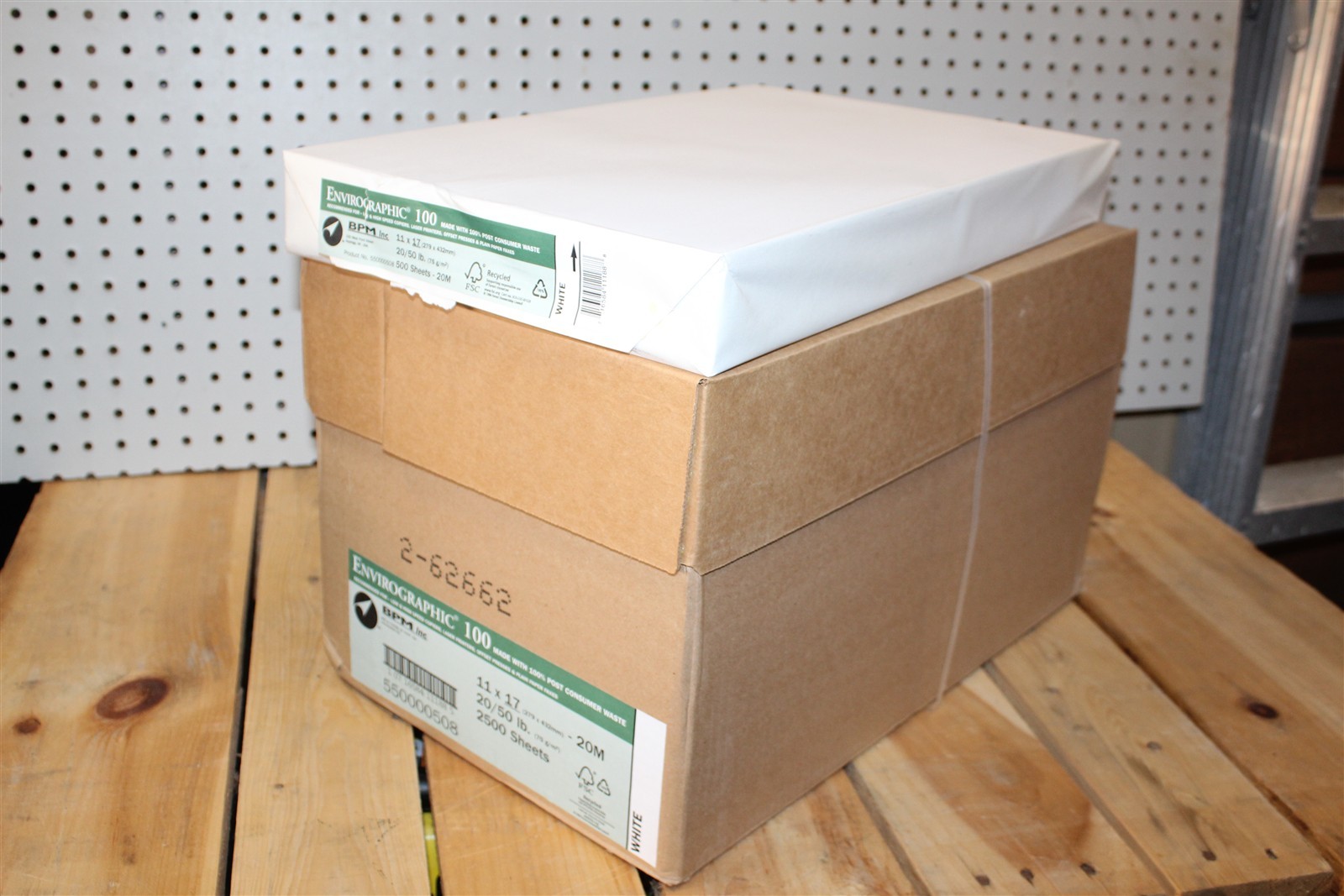 One Case 11×17 Envirographic 100 – 20/50 lb. Multipurpose Printer/Copier Paper