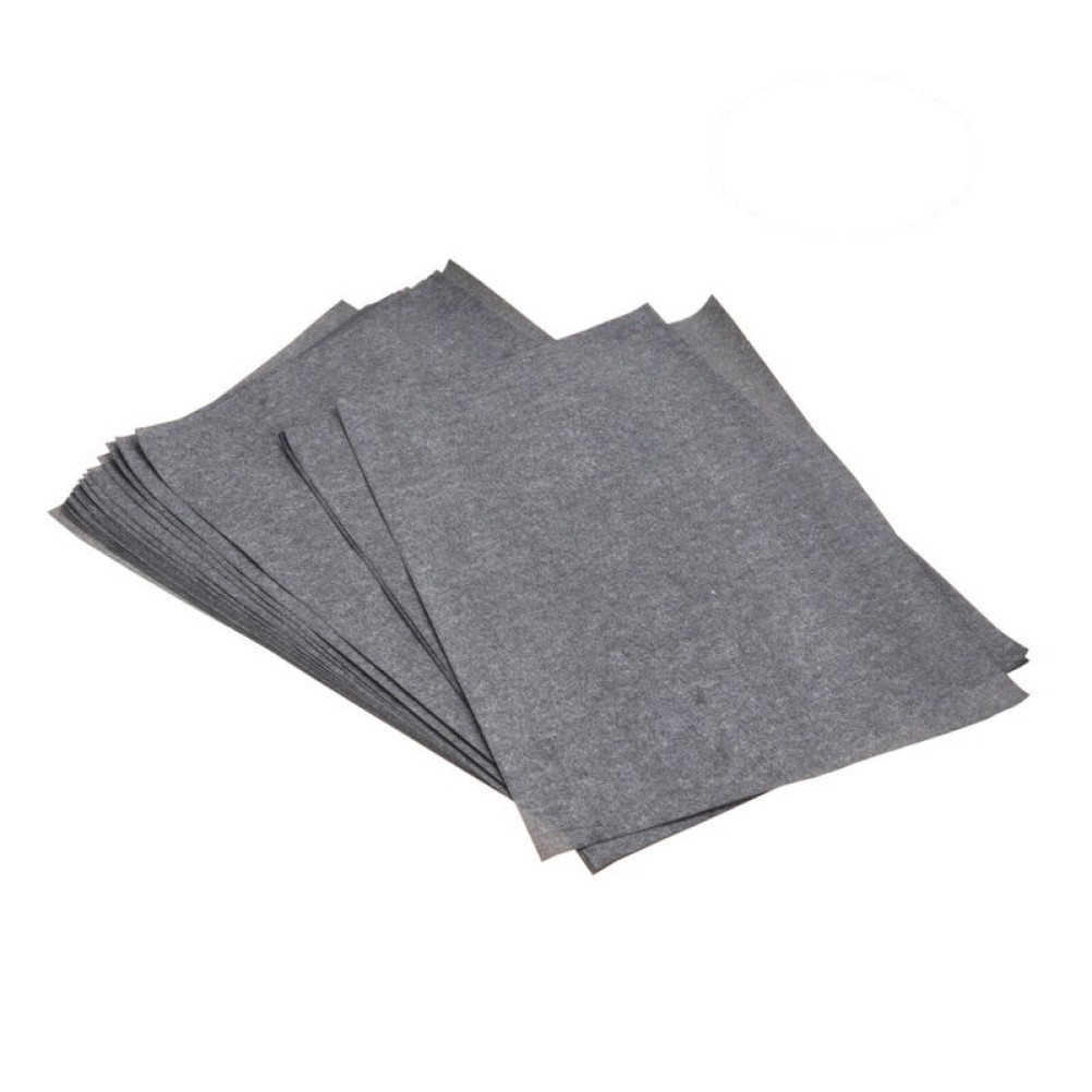 Painting Carbon Coated Transfer Paper with 25 Sheets Grey for Writing Tasks