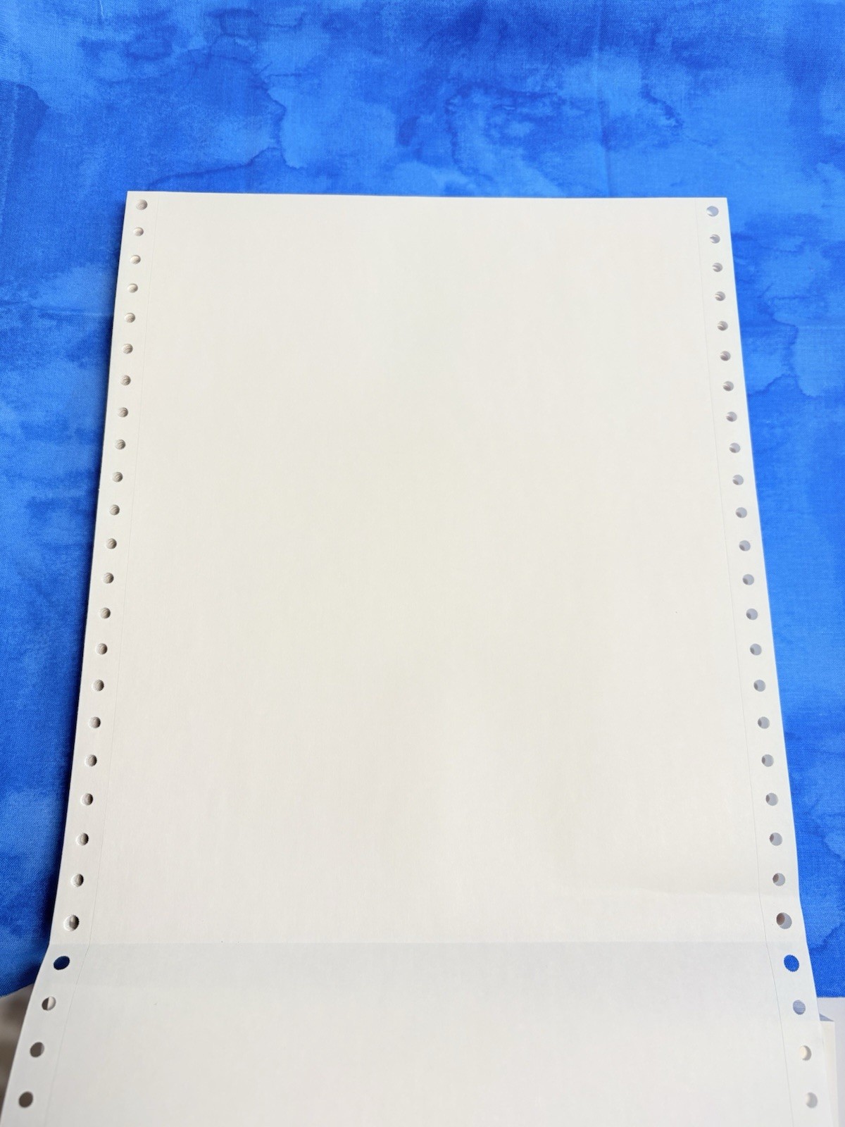 Dot Matrix Continuous Feed Printer Paper 8-1/2″x11″ 125 sheets