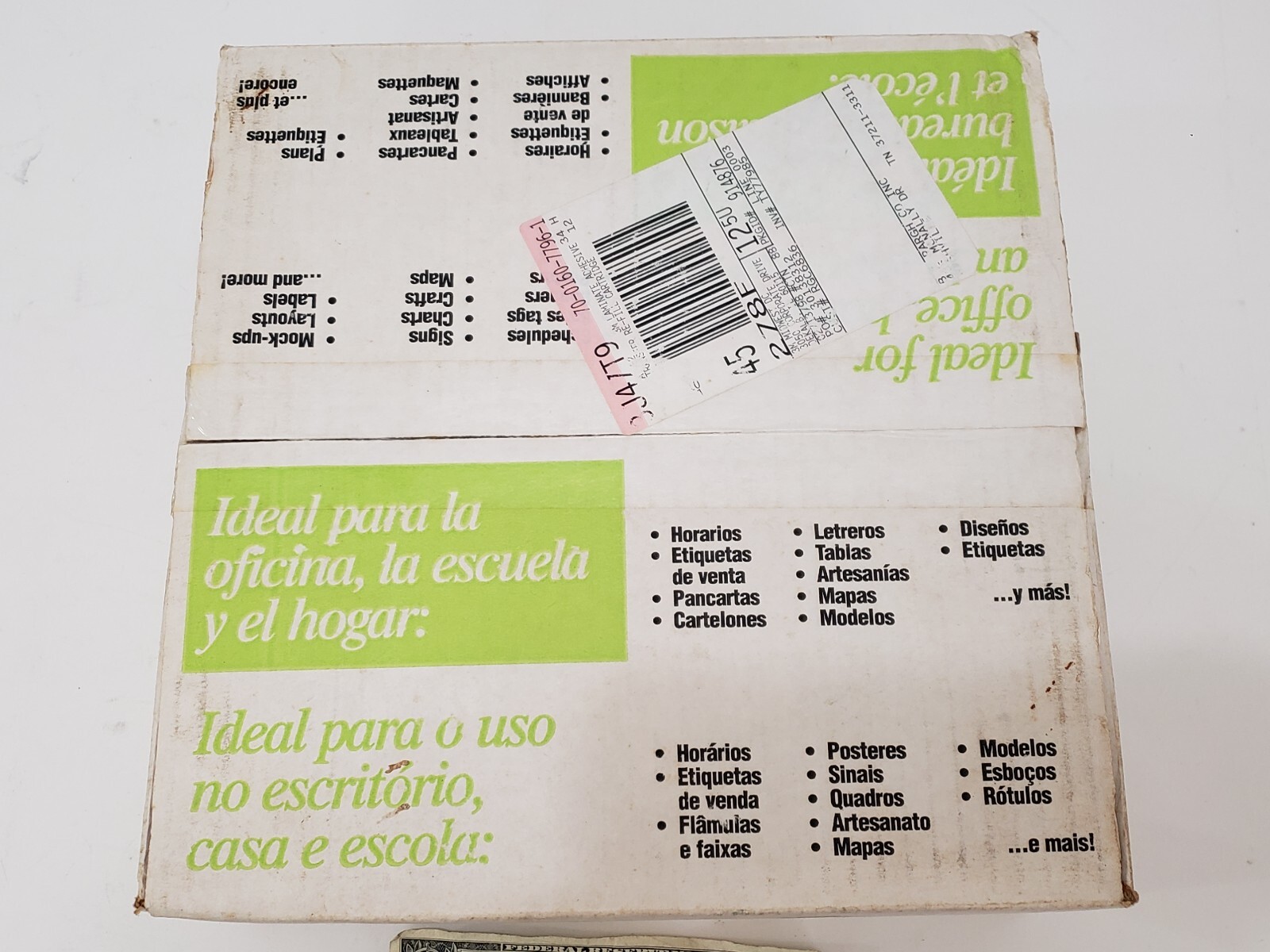 3M LAT952 Front Lamination Reverse Permanent Adhesive Transfer Cartridge SEALED