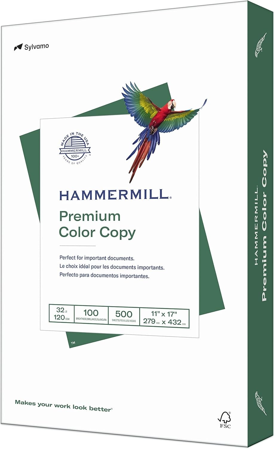 Hammermill 32 lb 11×17 Premium Color Copy Paper – 500 Sheets