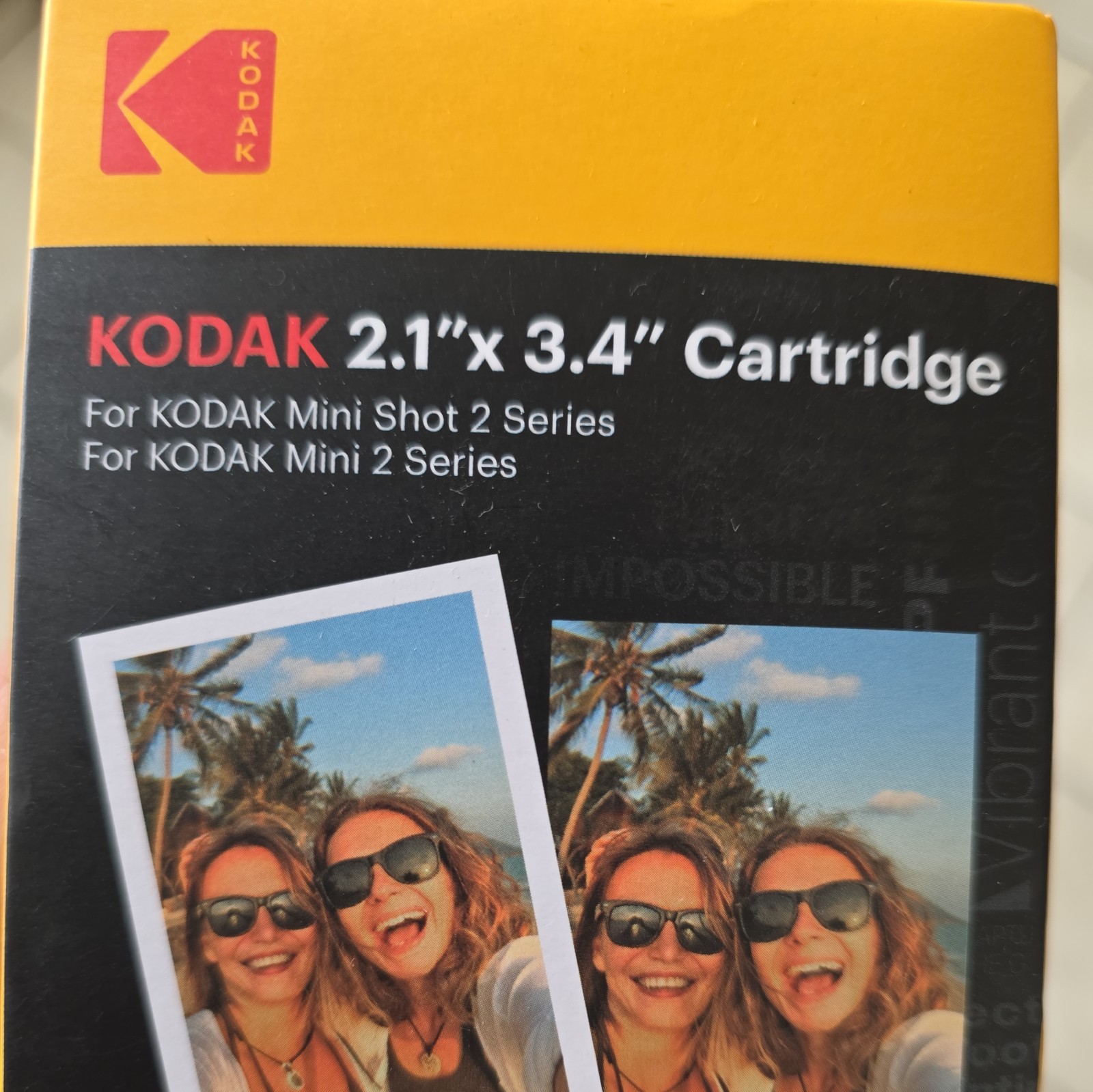 Kodak Cartridge 2.1 X 3.4 30 Sheets For Kodak Mini Shot 2 / Mini 2 Instant BNIB