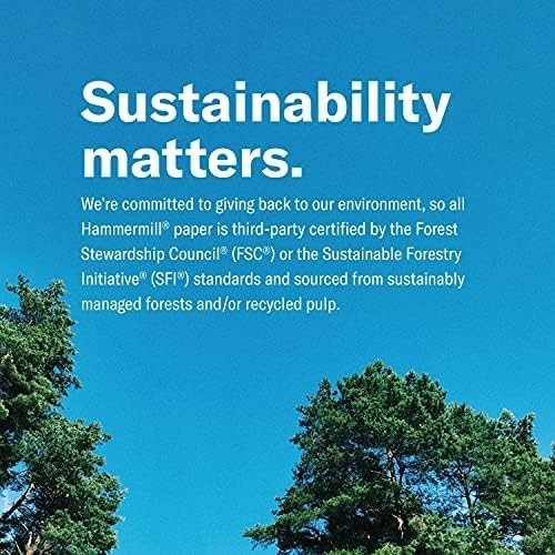 500 Sheets of Acid-Free 24 lb Laser Print Paper 8.5 x 11 – Eco-Friendly Choice