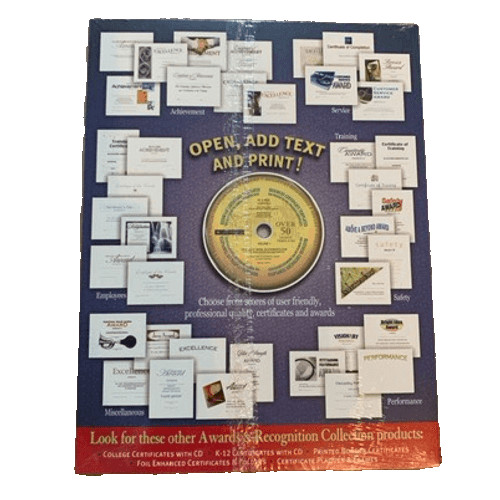 Southworth Certificates Parchment Paper With CD Business Certificates Awards NEW