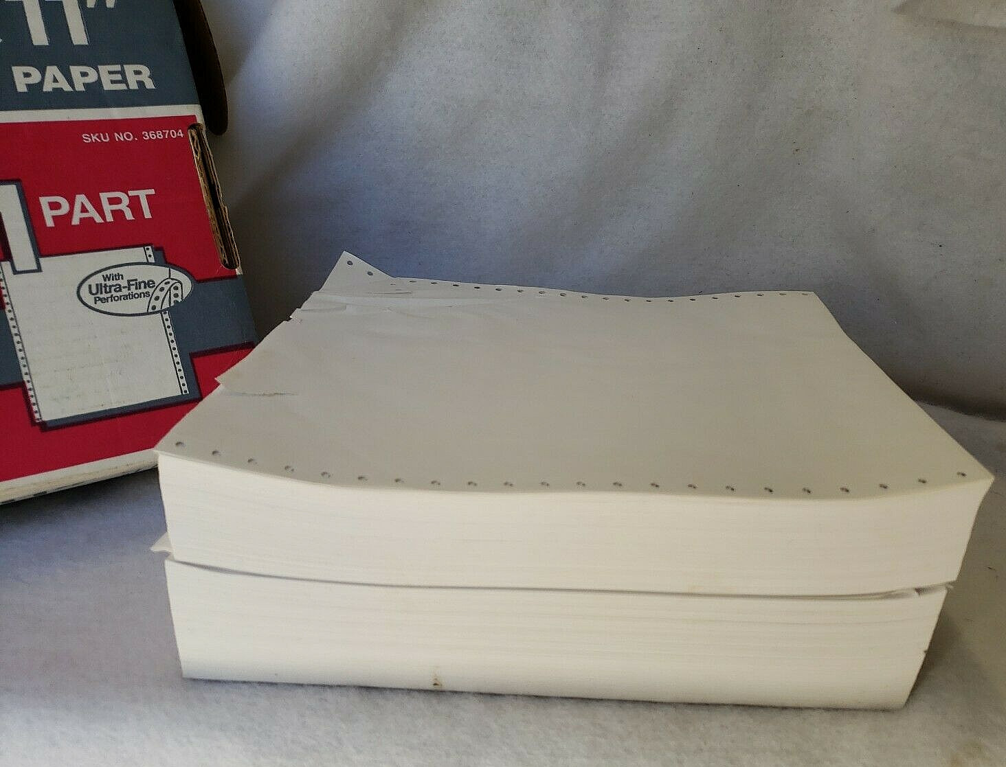 OFFICE CHOICE #20 Blank 1000 Continuous Sheets 9.5″x11″ Computer Paper #368704