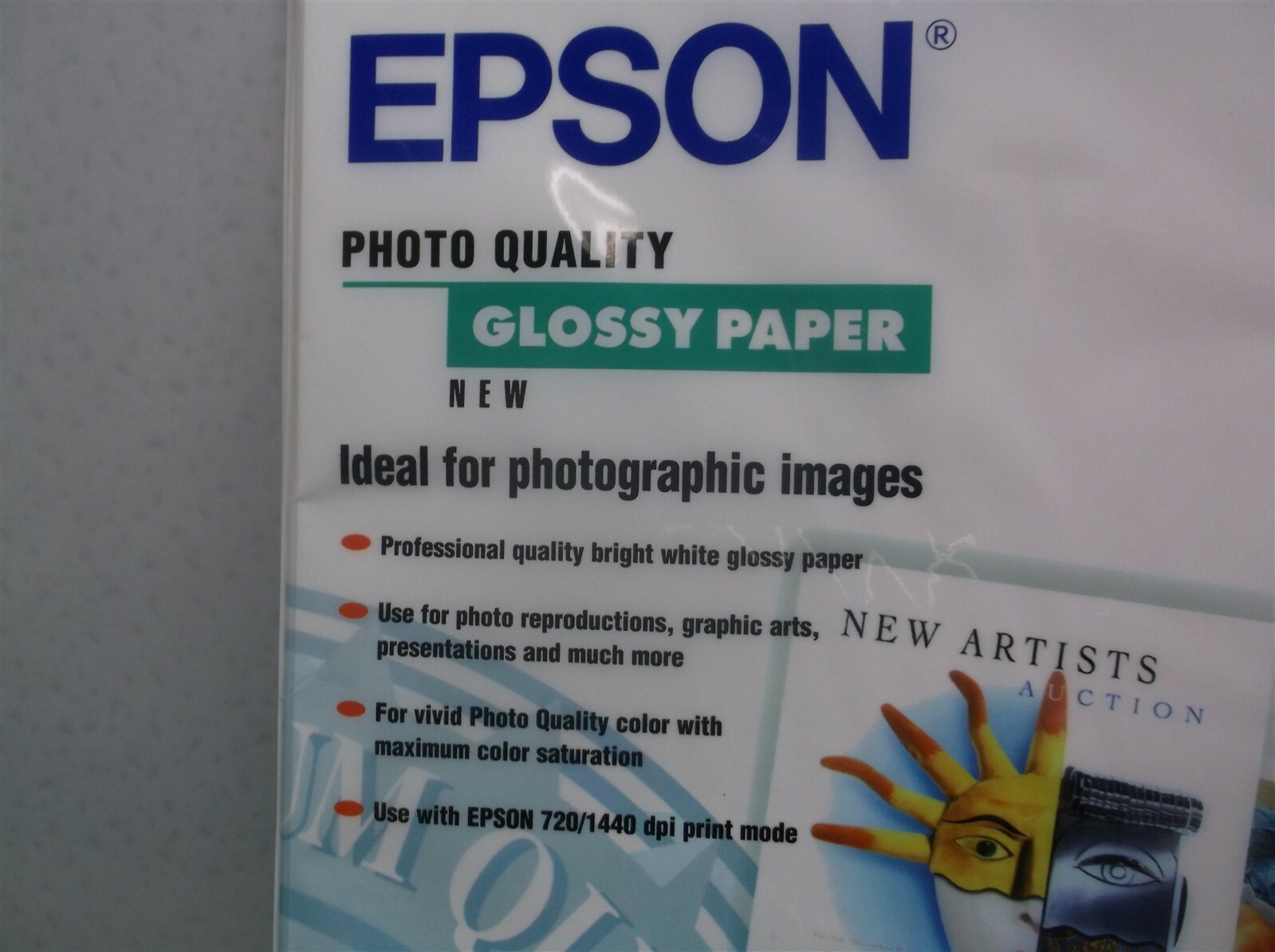 20+ sheets Epson photo quality glossy paper