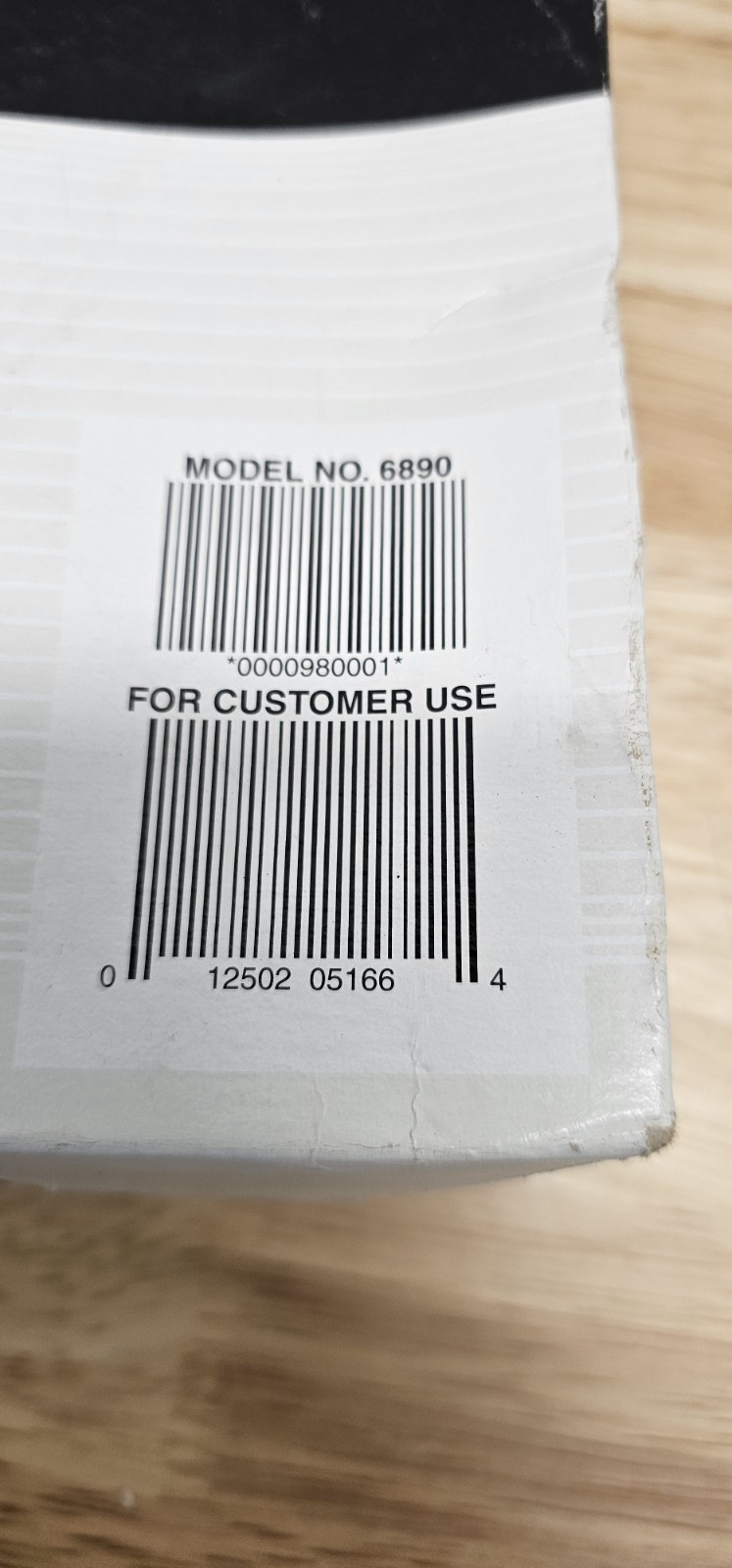 1 Roll ONLY Brother Thermal Plus Fax Paper, #6890, 8-1/2 in X 98 ft, 1 in Core