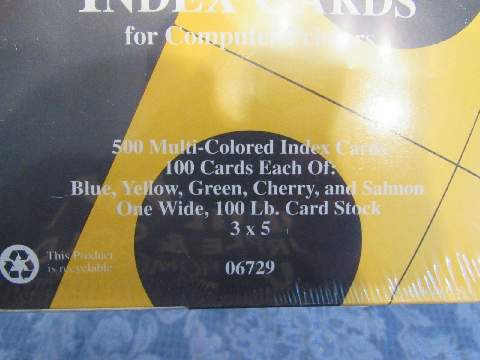 Rediform Continuous Index Cards Dot Matrix 2 Packs 500 New Plus Bonus