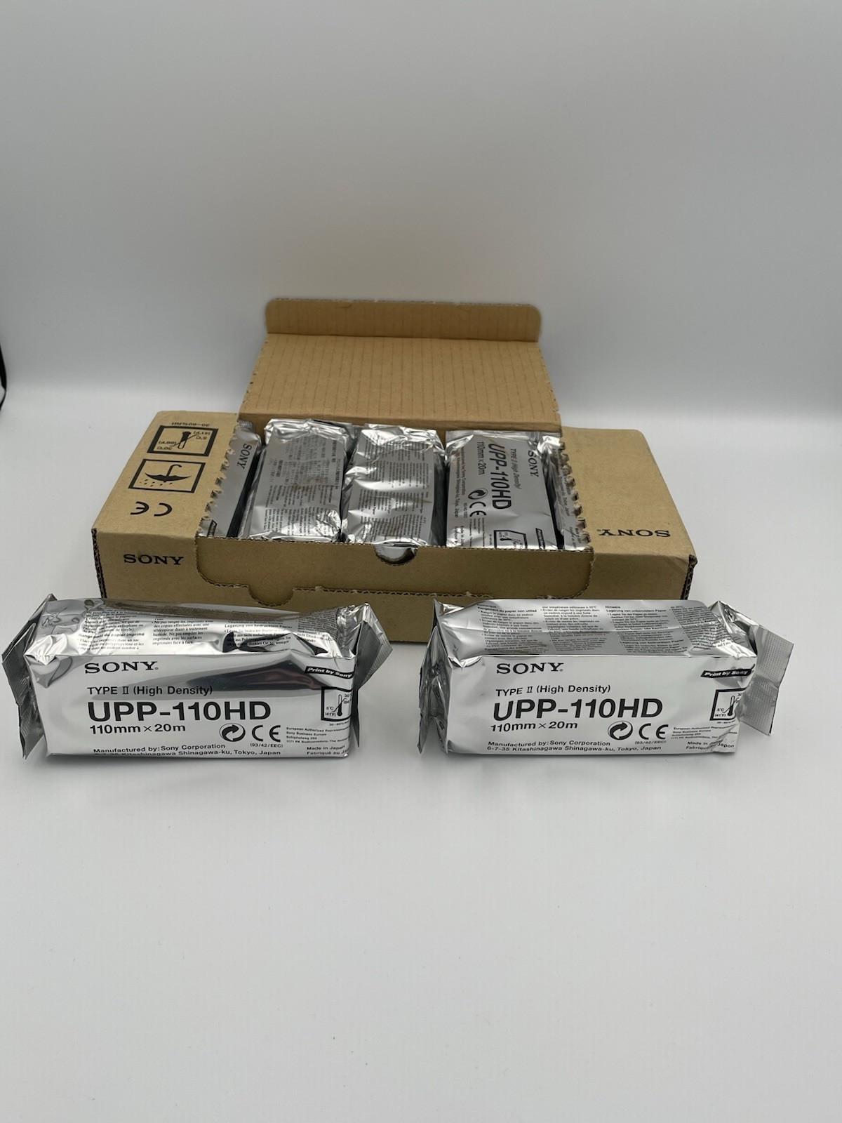 Sony UPP-110HD High Density Box Of 7 Brand new sealed Thermal Print Media
