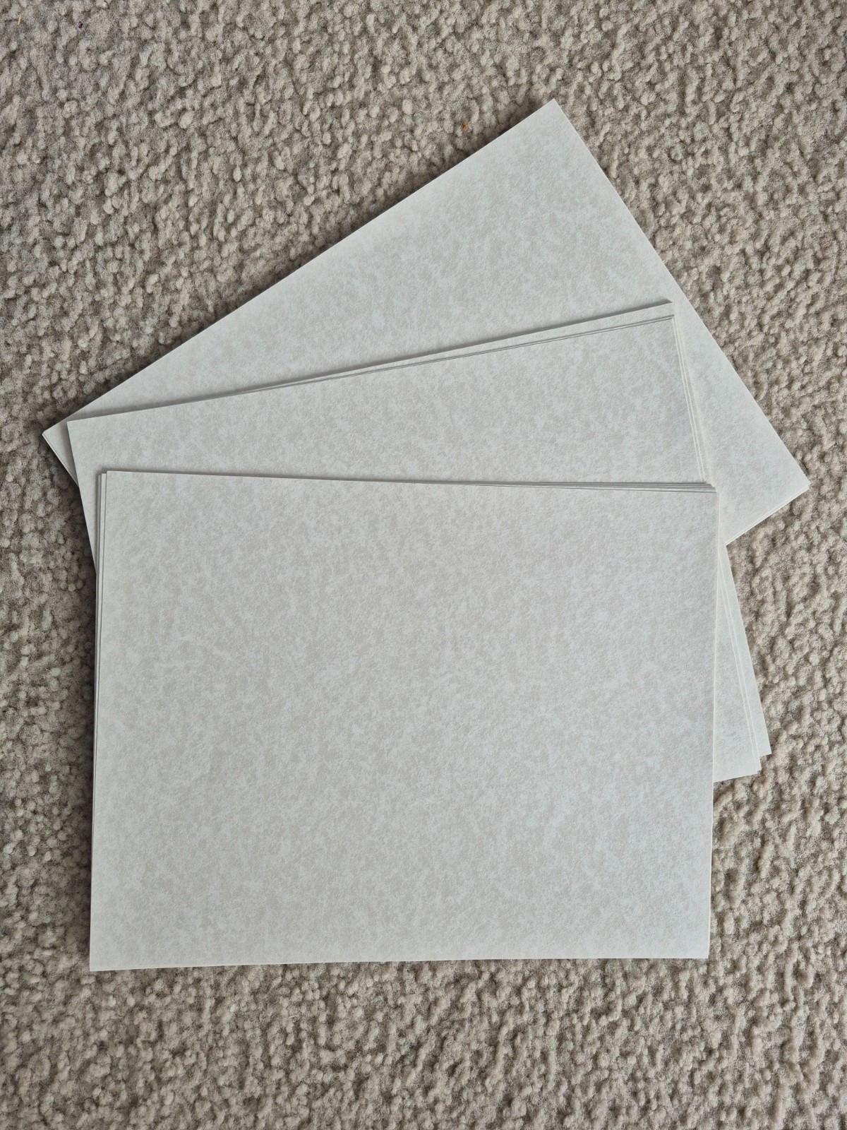 SOUTHWORTH PARCHMENT SPECIALTY PAPER Ivory 24 lb 8.5 x 11, 191 Sheets (500 orig)