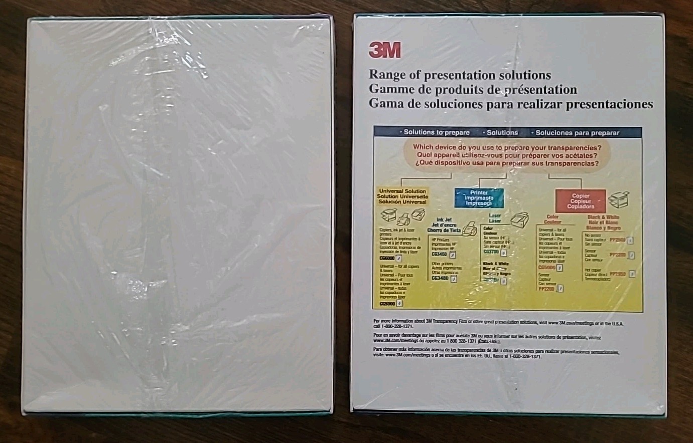 New Highland Transparency Film 903 (2 Boxes) Clear 100 Sheets Sealed